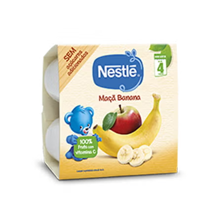 Copinhos NESTLÉ Maçã Banana