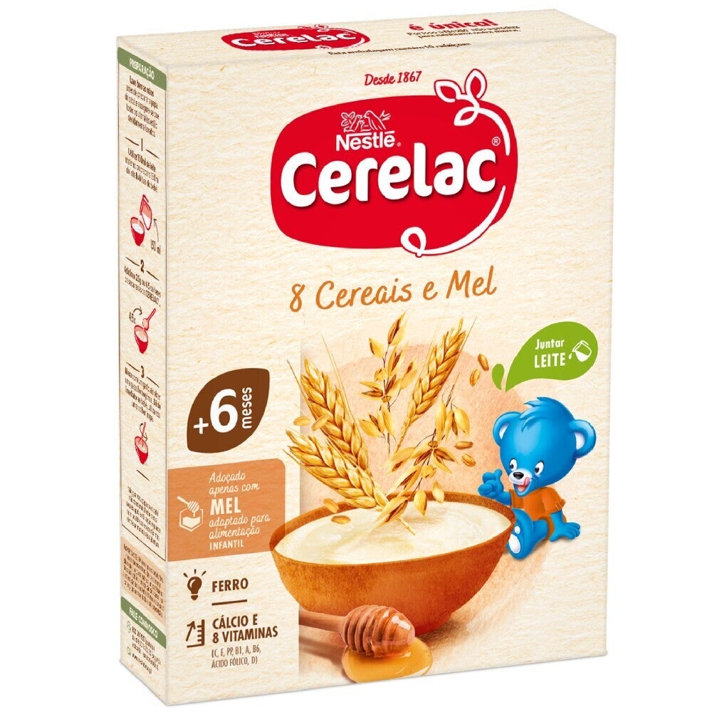 CERELAC 8 Cereais e Mel