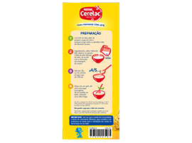 Cerelac para preparar com leite modo de preparação