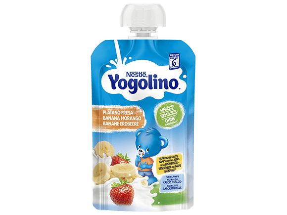 Yogolino banana morango