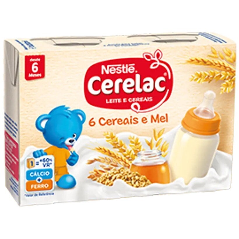 Cerelac leite cereais e mel menor