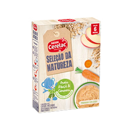 CERELAC Seleção da Natureza Aveia Maçã Cenoura