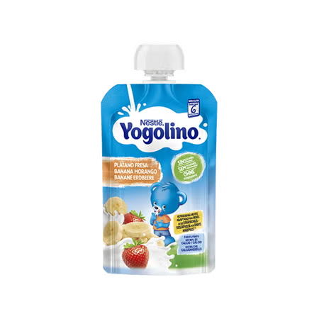 Saqueta YOGOLINO Banana Morango