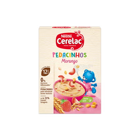 CERELAC Pedacinhos Morango