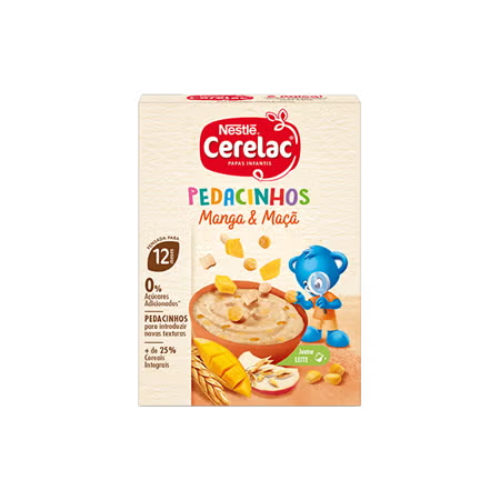 CERELAC Pedacinhos Manga Maçã