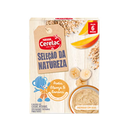 CERELAC Seleção da Natureza Aveia Manga Banana