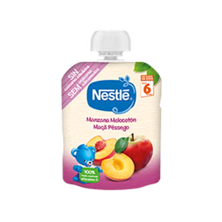 Saqueta de Fruta NESTLÉ Maçã Pêssego
