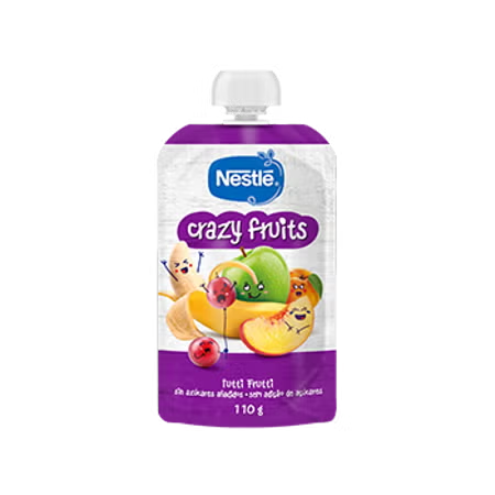 Saqueta de Fruta NESTLÉ Crazy Fruits