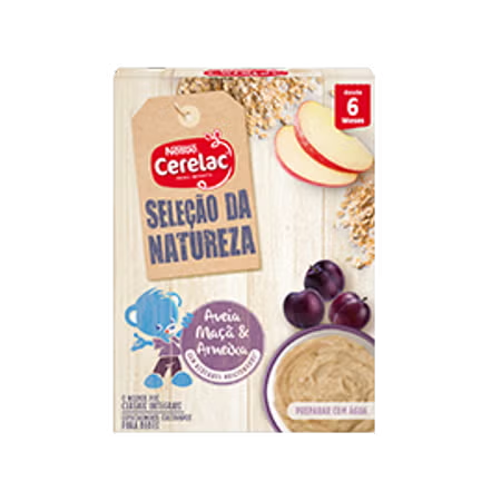 CERELAC Seleção da Natureza Aveia Maçã Ameixa