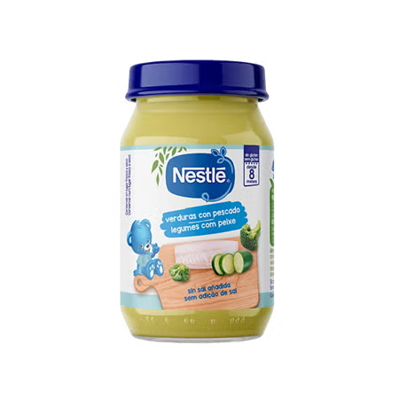 Refeição NESTLÉ Legumes com Peixe