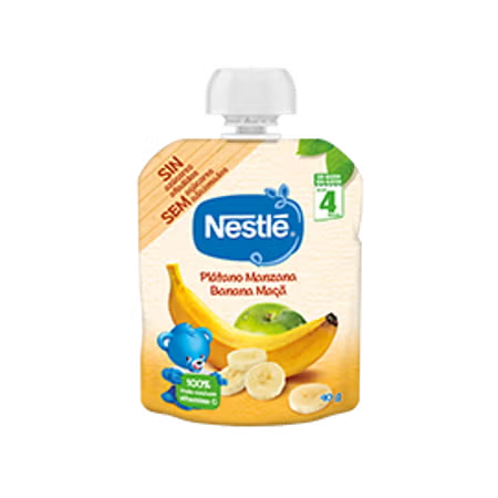 Saqueta de Fruta NESTLÉ Banana Maçã