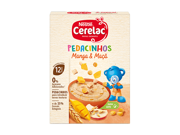 CERELAC Pedacinhos Manga Maçã