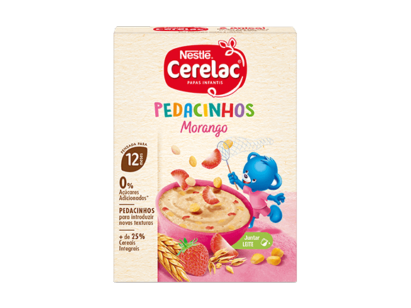 CERELAC Pedacinhos Morango