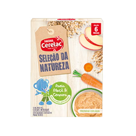 CERELAC Seleção da Natureza Aveia Maçã Cenoura