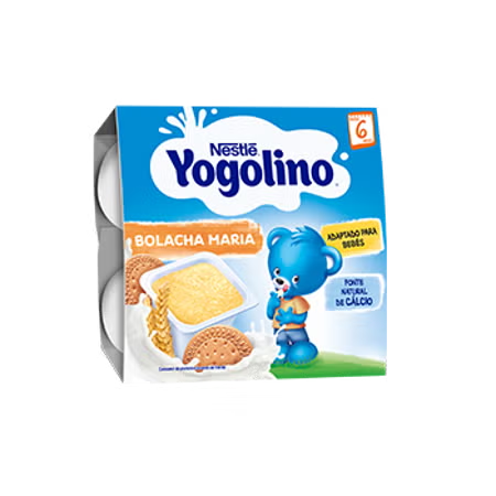 Copinhos YOGOLINO Cereais e Bolacha Maria