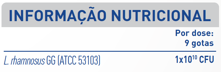 INFORMAÇÃO NUTRICIONAL - Nancare Flora-pro