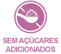 ícone sem açucares adicionados