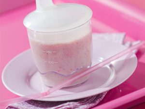 Batido de Banana e Framboesa Batido de Banana e Framboesa