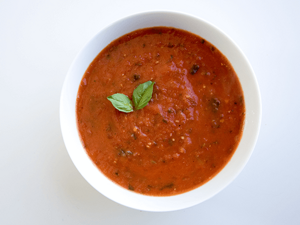creme de tomate com coelho