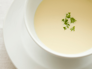 Creme de Favas com Coentros