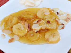 Banana Quente com um Toque de Mel Banana Quente com um Toque de Mel