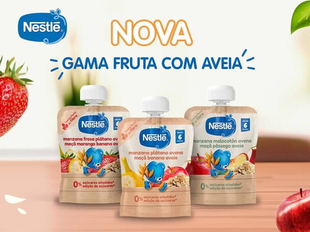Nova Gama Fruta com Aveia Nova Gama Fruta com Aveia
