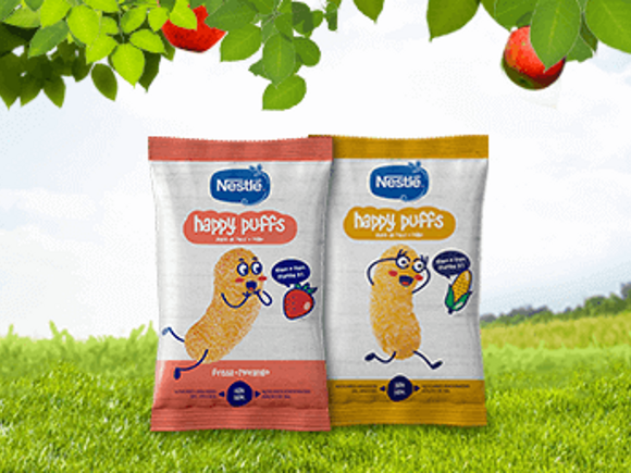 Nestlé Happy puffs