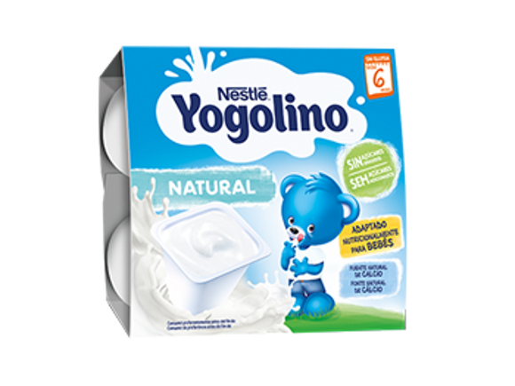 YOGOLINO Sabor Natural Sem açúcares adicionados YOGOLINO Sabor Natural Sem açúcares adicionados