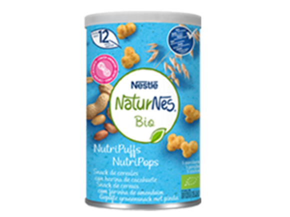 NATURNES Bio NutriPuffs Amendoim