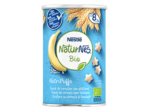 NATURNES Bio NutriPuffs Banana NATURNES Bio NutriPuffs Banana
