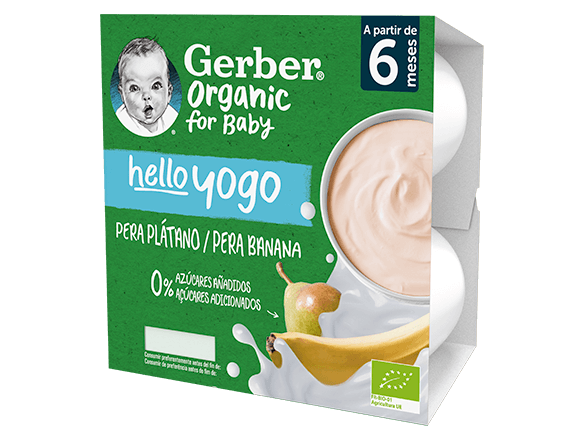 Alimento Lácteo para bebé GERBER Pera Banana 