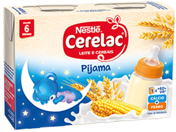 Cerelac leite e cereais pijama menor