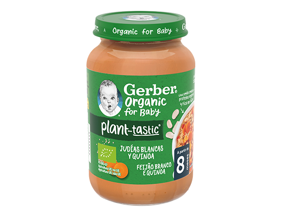 GERBER Organic Feijão Branco e Quinoa