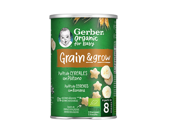 GERBER Organic Puffs Banana