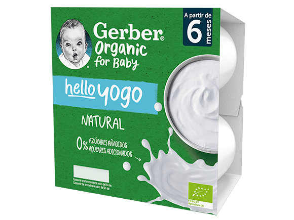 Alimento Lácteo para bebé GERBER Bio Natural