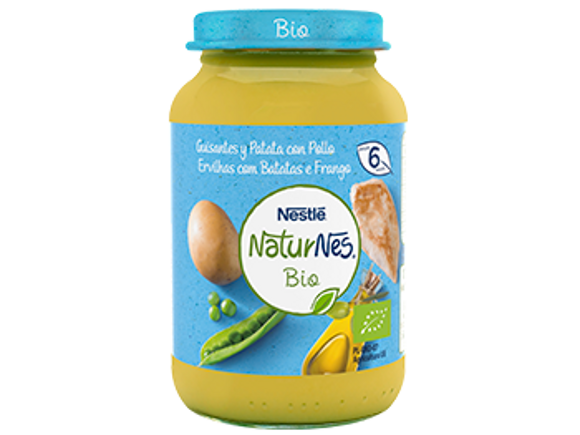 NATURNES Bio Ervilhas com Batatas e Frango NATURNES Bio Ervilhas com Batatas e Frango