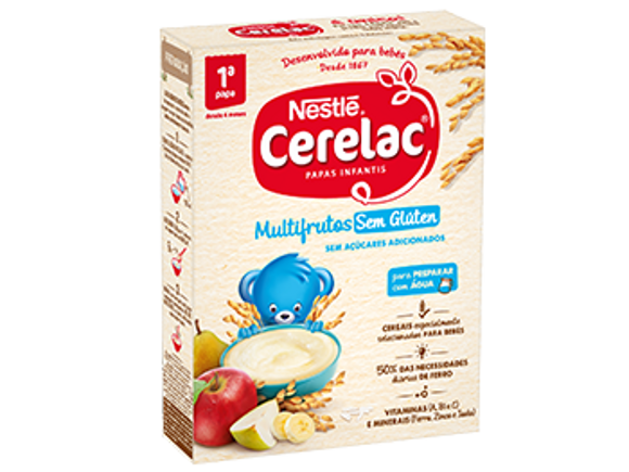 CERELAC 1ª Papa Multifrutos