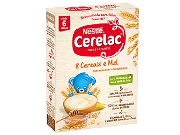 CERELAC 8 Cereais e Mel