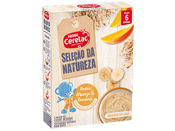 Cerelac aveia manga banana