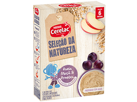 Cerelac aveia maçã ameixa