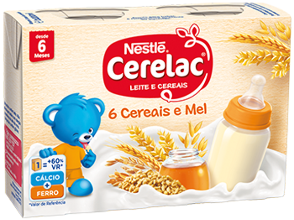 Cerelac leite cereais e mel Cerelac leite cereais e mel