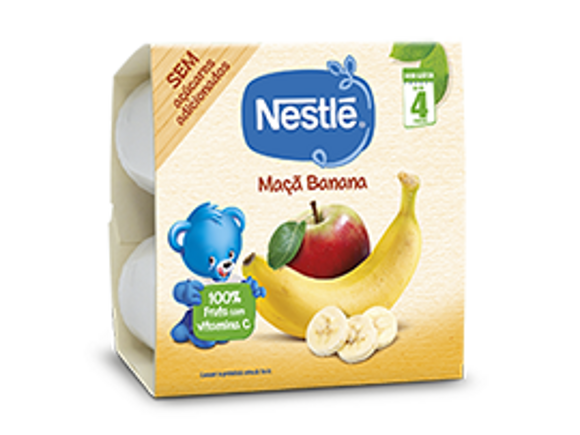 Copinho de fruta NESTLÉ Maçã Banana