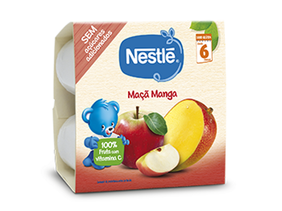 Copinho de fruta NESTLÉ Maçã Manga