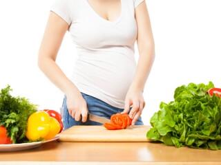 Melhorar sua alimentação na gravidez.