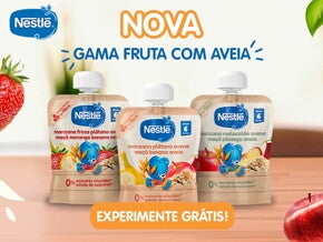Passatempo saquetas Nestlé de Fruta com Aveia NESTLÉ Passatempo saquetas Nestlé de Fruta com Aveia NESTLÉ