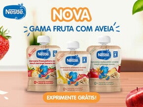 Passatempo saquetas Nestlé de Fruta com Aveia NESTLÉ