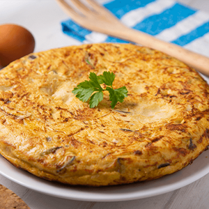 Tortilha de legumes