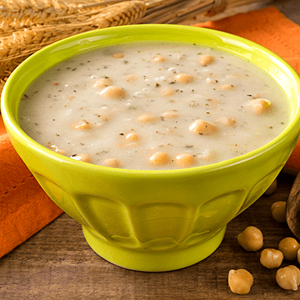 Sopa de Grão com Chuchu