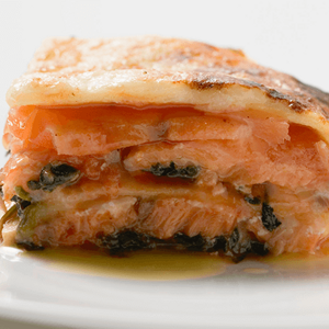 Lasanha de Salmão