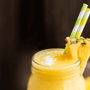 Granizado de Frutas Exóticas com Cubos de Cacau